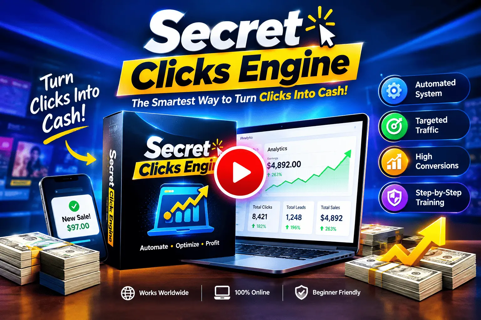 Secret Clicks Engine